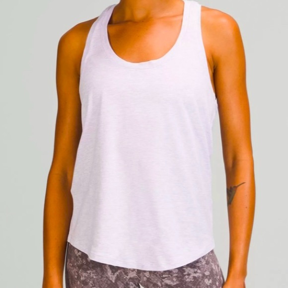 lululemon athletica Tops - Sz 18 Lululemon Tank Heathered Lavender